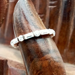 Load image into Gallery viewer, 18k Rose Gold Channel Set Dainty Thin Baguette Cut Diamond Band