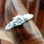 Load image into Gallery viewer, 14 kt European Cut Diamond Engagement Ring