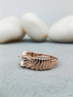 Load image into Gallery viewer, 14 kt Rose Gold Single Diamond Ring