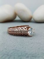 Load image into Gallery viewer, 1.30 ct lab grown diamond ring