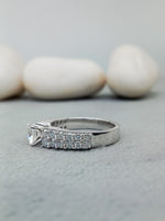 Load image into Gallery viewer, 14k Rose Gold Over 1.0 ct Round Cut Lab Grown New Halo Engagement Wedding Ring