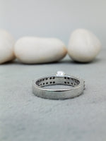 Load image into Gallery viewer, 14k Rose Gold Over 1.0 ct Round Cut Lab Grown New Halo Engagement Wedding Ring