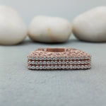 Load image into Gallery viewer, 14 kt rose gold engagement band