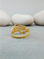 Load image into Gallery viewer, 14/18 kt yellow gold lab engagement ring