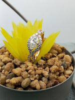 Load image into Gallery viewer, East West Marquise Cut Lab Grown Diamond Engagement Ring