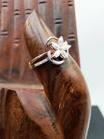 Load image into Gallery viewer, Unique Marquise Cut Lab Grown Engagement Ring Split Shank Art Deco Flower Ring