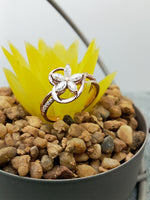 Load image into Gallery viewer, Unique Marquise Cut Lab Grown Engagement Ring Split Shank Art Deco Flower Ring