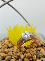 Load image into Gallery viewer, 1.30 ct lab grown diamond ring