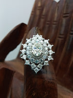 Load image into Gallery viewer, 1.0 carat oval Lab Grown Engagement Ring