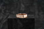 Load image into Gallery viewer, 14k Rose Gold Baguette Diamond Ring