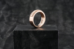 Load image into Gallery viewer, 14k Rose Gold Baguette Diamond Ring