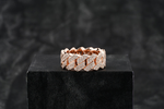 Load image into Gallery viewer, 14k Yellow Gold Miami Cuban Link Style Diamond Statement Ring