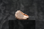 Load image into Gallery viewer, 14k Rose Gold Round & Baguette Diamond Ring