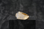 Load image into Gallery viewer, Iced Out Round & Baguette Shape Royal Championship Ring in Hip Hop for Men
