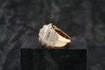 Load image into Gallery viewer, 5ct Round Diamond Baguette Ring