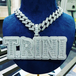 Load image into Gallery viewer, Iced Out Personalized Custom Name Pendant