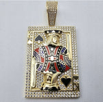 Load image into Gallery viewer, King of Spades Playing Card Pendant