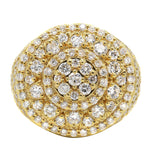 Load image into Gallery viewer, 14/18K Yellow Gold Men's Diamond Ring