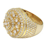 Load image into Gallery viewer, 14/18K Yellow Gold Men's Diamond Ring