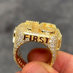 Load image into Gallery viewer, Iced Out Men's Lab Grown Diamond Champion Ring