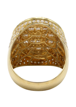 Load image into Gallery viewer, 14k Yellow Gold Round Diamond Ring