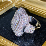 Load image into Gallery viewer, Luxury Style High End Jewelry Buss Down 925 Silver VVS Lab Grown Man's Ring