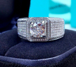 Load image into Gallery viewer, 1.5ct Men's Lab Grown Ring
