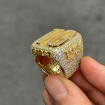 Load image into Gallery viewer, Iced Out Men's Lab Grown Diamond Champion Ring