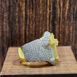 Load image into Gallery viewer, 3ct Round Cut Lab-Created Lab Grown Men's Cross Ring