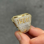Load image into Gallery viewer, Iced Out Men's Lab Grown Diamond Champion Ring