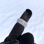 Load image into Gallery viewer, 5 Rows Lab ICED Men's Solid Hip Hop Ring