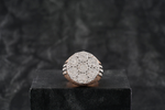 Load image into Gallery viewer, 14 kt Iced Out Round & Baguette Shape Royal Championship Ring in Hip Hop for Men