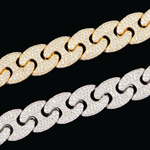 Load image into Gallery viewer, 14mm Miami Cuban Iced Out Diamond Necklace
