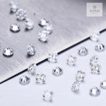 Load image into Gallery viewer, Natural Vvs1 1.20 Mm White Round Shaped Melee Loose Diamonds For Jewelry Igi Certified
