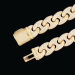 Load image into Gallery viewer, 14mm Miami Cuban Iced Out Diamond Necklace
