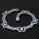 Load image into Gallery viewer, 18k Cuban Link Bracelet &amp; Gold Plated Curb Chain
