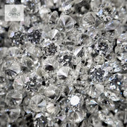 Real Natural White Round Loose Star Melee Diamonds