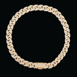Load image into Gallery viewer, 14mm Miami Cuban Iced Out Diamond Necklace
