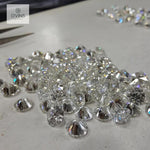 Load image into Gallery viewer, Natural Loose Melee Diamonds Vs2 Round 1.3 Mm White Gems Good Cut For Jewelry Certified By Igi
