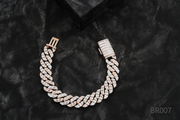 Legacy Ice 15mm Miami Cuban Link Bracelet
