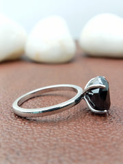 Oval Shape Lab Grown Diamond Engagement Ring