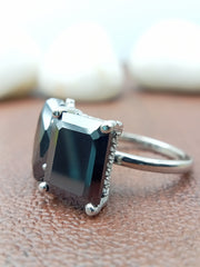 Lab Grown Two Stone Marquise & Emerald Diamond Solid Gold Engagement Fashion Jewelry Ring