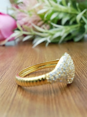 14k Yellow Gold Diamond Ring