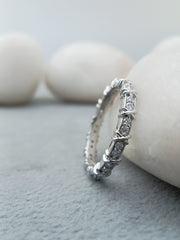 925 Sterling Silver Diamond Ring