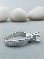 Lab Grown Diamond Solitaire Round Shape Ring