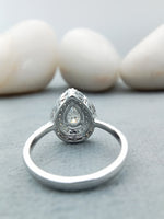 Load image into Gallery viewer, 14k White Gold Neil Lane Pear Cut Diamond Engagement Ring
