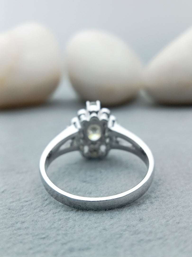 925 Sterling Silver Lab Grown Ring