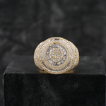 Load image into Gallery viewer, 5ct Round Diamond Baguette Ring
