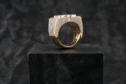 14 kt Gold & Diamonds 18k Gold Maze Championship Ring