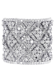 White Gold Men's Diamond Ring